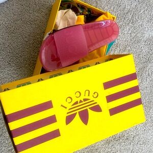 Gucci Adidas slides
